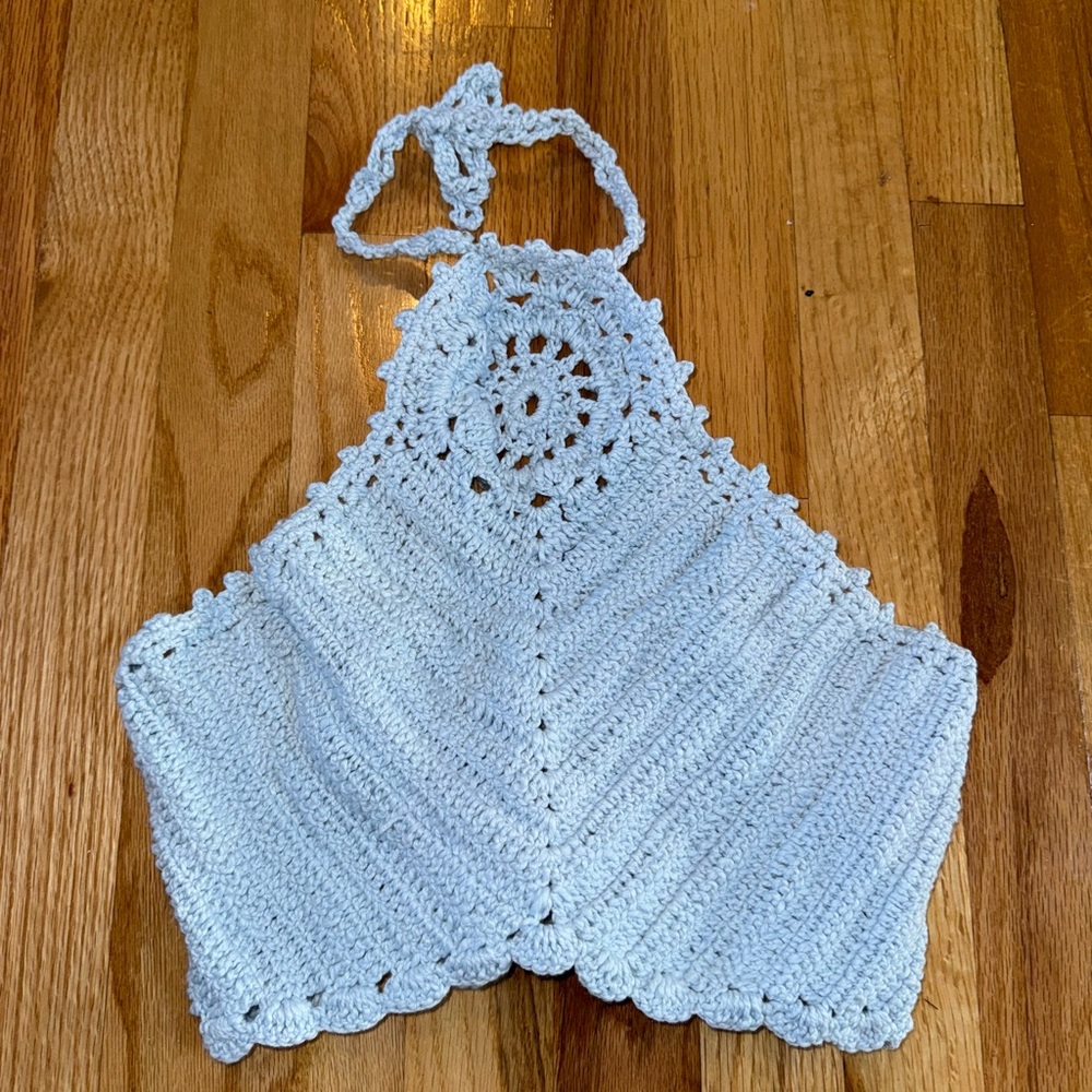 HANDMADE crochet top